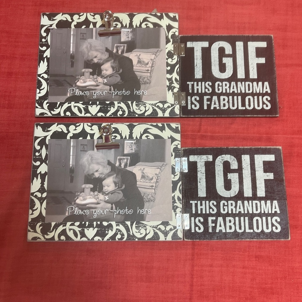 2 Grandma Frames by Primitives by Kathy.
